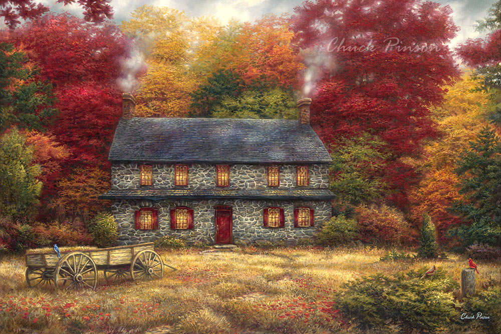 Autumn Farmhouse