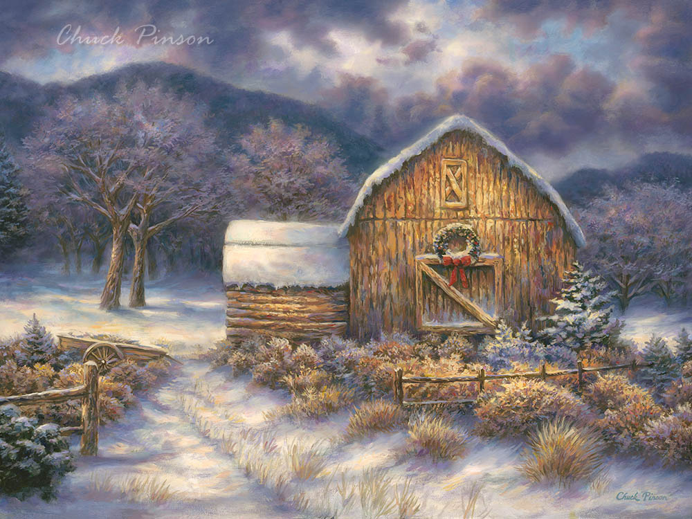 Winter Barn