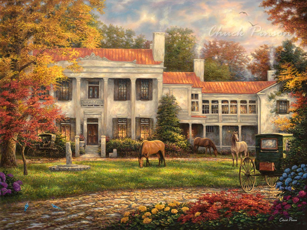 Belle Meade Plantation Painting