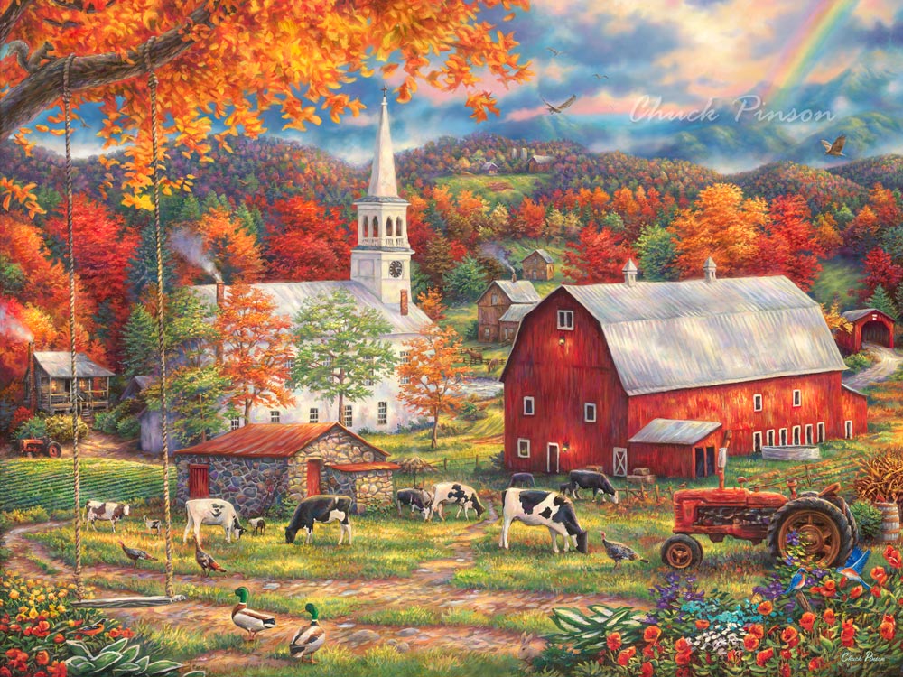 CANVAS GICLEE - Country Blessings