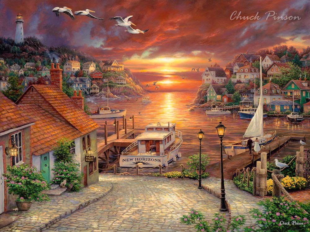 ダイヤモンドアートクラブDACChuck Pinson Quiet Cove Quiet Cove – Diamond Art Club