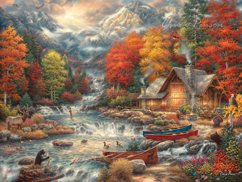 CANVAS GICLEE - Treasures of the Great Outdoors - Chuck Pinson - Art for  Inspired Living